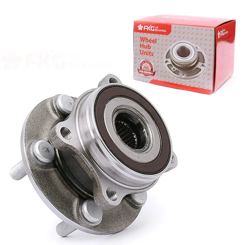 Vista 11 de FKG 513253 Conjunto de buje de cojinete de rueda delantera para A3 TT (Quattro), VW Tiguan Passat Jetta Golf CC EOS Beetle, brida de 4 pernos