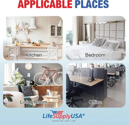 Vista 5 de 62500 Filtro HEPA de repuesto compatible con purificador de aire Sears Kenmore 83236, 83256 de LifeSupplyUSA