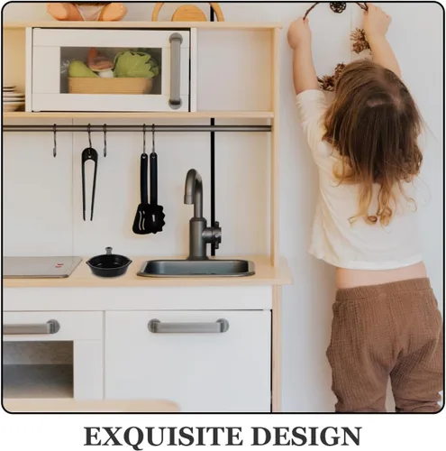 Vista 8 de 10 piezas en miniatura, sartenes de plástico en miniatura, sartén simulación, modelos, mini casa de muñecas, utensilios de cocina, accesorios