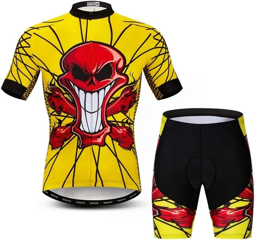 Vista 28 de Camisetas de ciclismo para hombre, camiseta de ciclismo de montaña, manga corta, transpirable, camisetas de ciclismo de secado rápido