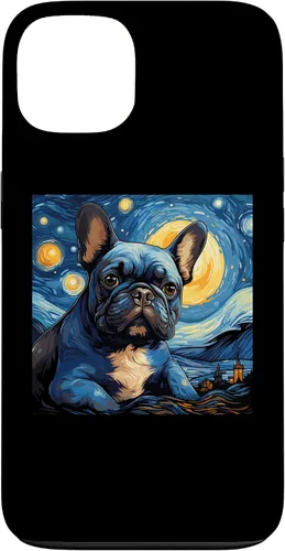 Vista 7 de Van Gogh Dog French Bulldog Case for iPhone 16