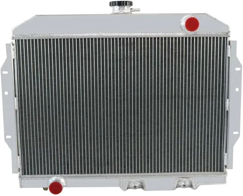 Vista 4 de Radiador de 3 filas compatible con AMC Rambler/Javelin AMX/SST/DPL V8 1959 1960 1965 1967 1969 1970 1972 Radiador de aluminio+ ventilador