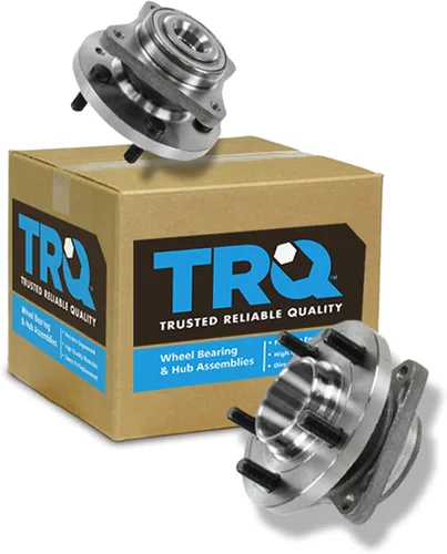 Vista 165 de Conjunto de rodamiento de rueda delantera de 2 piezas y buje TRQ Compatible con Pontiac Solstice 2006-2009 Saturn Sky 2007-2010