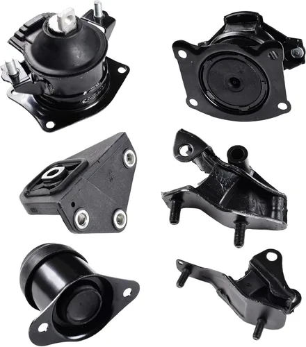 Vista 5 de Soporte de Motor y Transmisión 6 Piezas para Honda Accord 2.4L 2003-2007 Transmisión Automática - Reemplaza A4526HY, A4517, A4509, A4542, A4516
