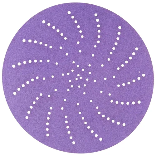 Vista 23 de 3M Cubitron II Hookit 31370 - Disco abrasivo de lijado limpio, 6 pulgadas, grado 40+, paquete de 50 discos, alto rendimiento, larga duración
