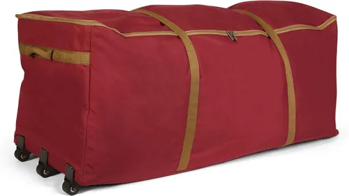 Vista 8 de Covermates Keepsakes Bolsa de Cincha para Árbol de Navidad – Almacenamiento de Árbol de Poliéster Duradero con Asas Reforzadas y Correas de Cincha