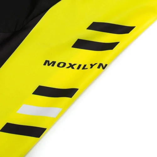 Vista 5 de Conjunto de camiseta de ciclismo para hombre, de manga larga, con almohadilla de gel 20D