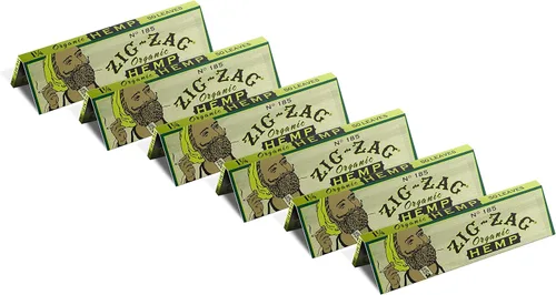 Vista 2 de ZIG-ZAG Papel de liar, papel de liar vegano orgánico sin blanquear, papel sostenible y ecológico para uso diario, tamaño de 1 ¼ pulgadas, paquete