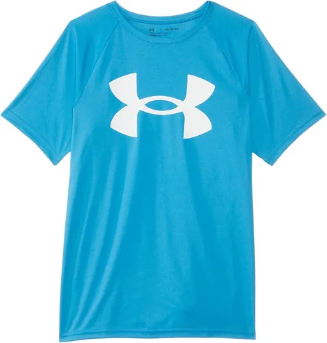 Vista 25 de Under Armour Camiseta de manga corta Tech Hybrid con estampado para niños
