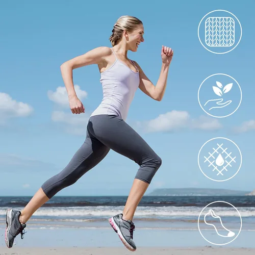 Vista 5 de FGZ Calcetines invisibles para mujeres y hombres, calcetines bajos con lengüeta en el talón, atléticos, correr, antideslizantes, 5 pares