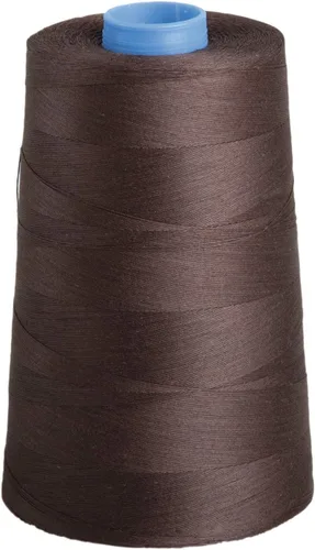 Vista 4 de Connecting Threads - Cono de hilo de algodón 100% negro