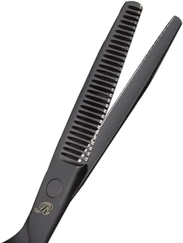 Vista 7 de Tijeras patentadas de alta calidad para cortar el cabello y tijeras de adelgazamiento – Kit profesional de tijeras de peluquería para mujeres
