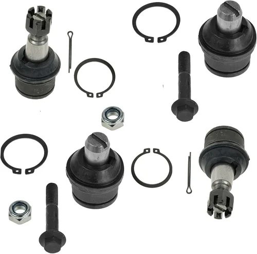 Vista 42 de TRQ Juego de juntas esféricas delanteras superior e inferior para lado del conductor y del pasajero Compatible con Acura TL 2009-2014 Acura TSX