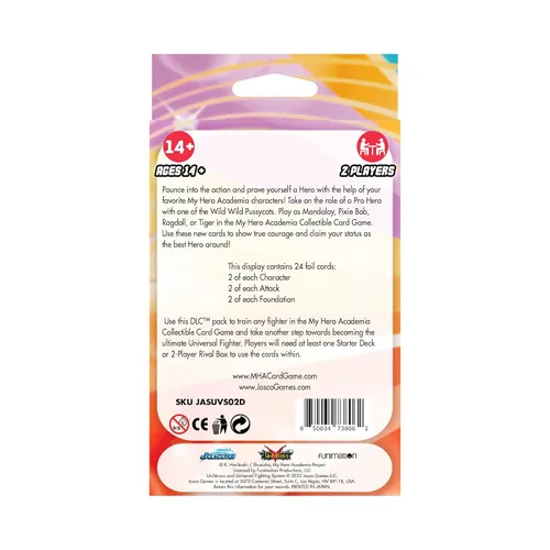 Vista 3 de My Hero Academia - Juego de cartas coleccionables de la serie 3 Wild Wild Pussycats Juego de cartas coleccionables para adultos y adolescentes, a