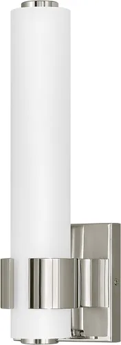 Vista 4 de Hinkley Aiden Collection - Lámpara LED integrada de 13.5 pulgadas, 20 W, cromada