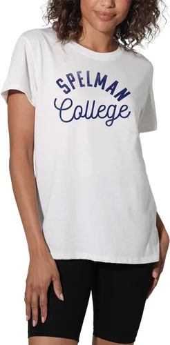 Vista 100 de Colección oficial de camisetas sueltas para mujer, color blanco