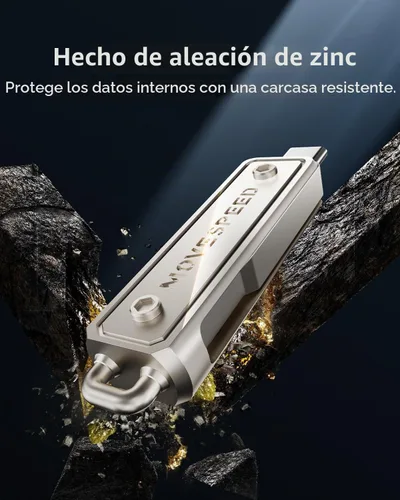 Vista 6 de MOVE SPEED Memory Stick de 64 GB, unidad de pulgar de 130 MB/s con puerto dual tipo C + USB 3.2, Pendrive de alta velocidad compatible