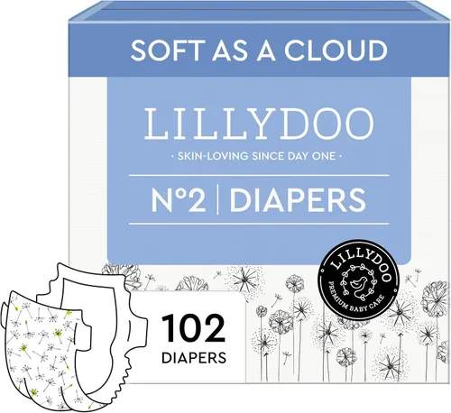 Vista 12 de LILLYDOO - Pañales para bebé, talla 5 (24+ libras), 66 unidades, hipoalergénicos y TCF