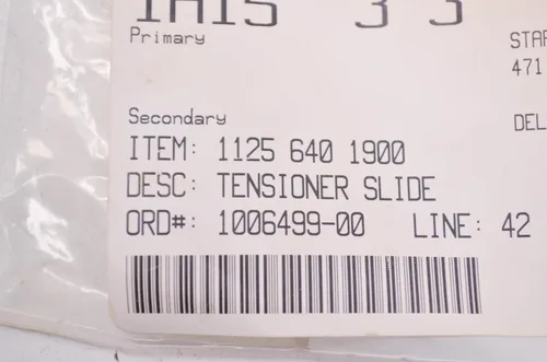 Vista 3 de Stihl Diapositiva MS381, motosierra MS441 del tensor de las piezas del OEM - 1125 640 1900, 1125-640-1900, 11256401900