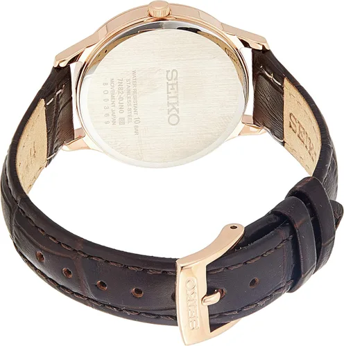 Vista 2 de Seiko neo Classic SXDG98P1 - Reloj analógico de cuarzo para mujer con pulsera de piel