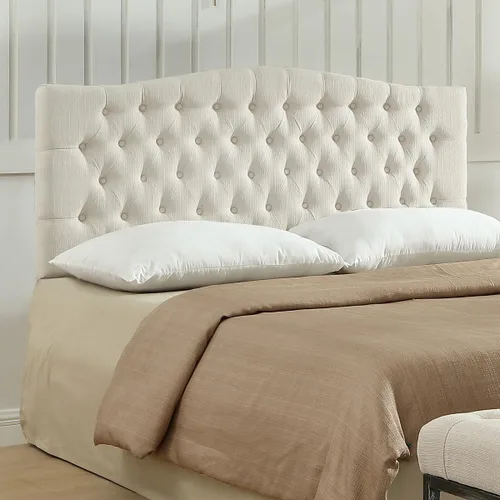 Vista 25 de 24KF 6058-Q - Cabecera tapizada de terciopelo con botones para montar en la pared, cómoda y a la moda, tamaño Queen/Matrimonial, color negro