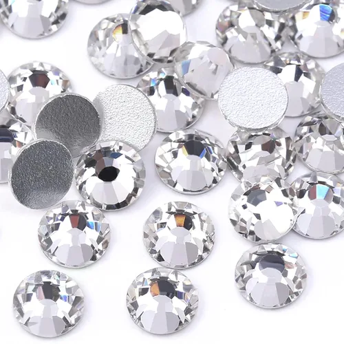 Vista 21 de Dowarm 1440 diamantes de imitación SS4 con parte trasera plana, diamantes de imitación de cristal con parte trasera plana de 0.059 in