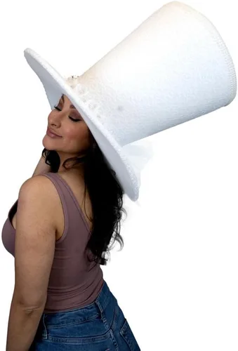Vista 14 de Foam Party Hats: Feathers Princess Crown – Handmade Fancy Feather Crown for Weddings, Parties & Costumes