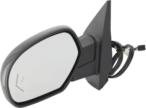 Vista 70 de Kool Vue - Espejo calefactable izquierdo para Chevrolet Silverado 1500 GMC Sierra 1500 2007-2013 plegable eléctrico con luz de señal y lámpara