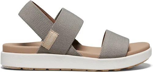 Vista 2 de KEEN Sandalias de cuña Elle Backstrap Casual Plataforma de punta abierta para mujer