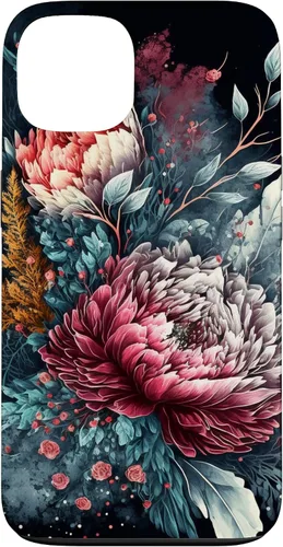Vista 7 de Winter Floral Flower Design Case for iPhone 17