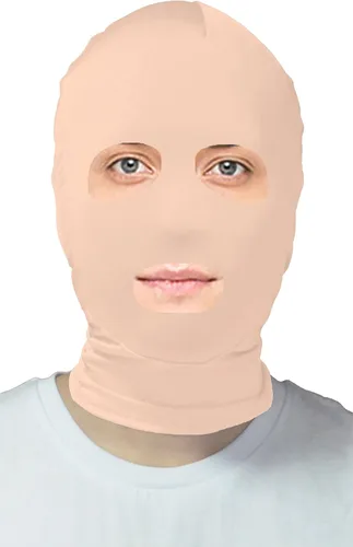 Vista 6 de VSVO Máscara de capucha Zentai con ojos abiertos y boca