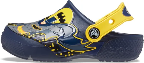 Vista 9 de Crocs Boys Fun Lab Batman - Zuecos para niños Parche de Vengadores