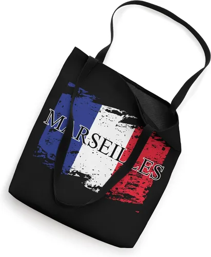 Vista 2 de Francia-República Francesa Francia Viajes Familiares I Marsella Tote Bag
