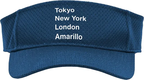 Vista 9 de Funny Amarillo City Sport Sun Visor
