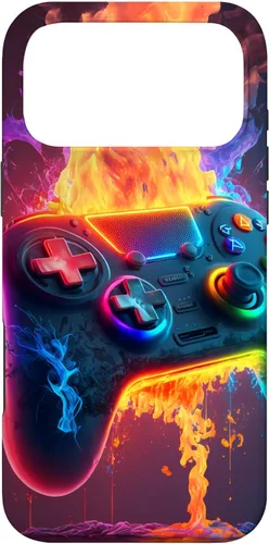 Vista 22 de Gamer Aesthetic Graphic Gaming Video Games Boys Funda para iPhone 17 para adolescentes y niños