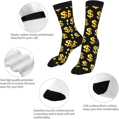 Vista 7 de Calcetines divertidos para hombres y mujeres, regalos divertidos