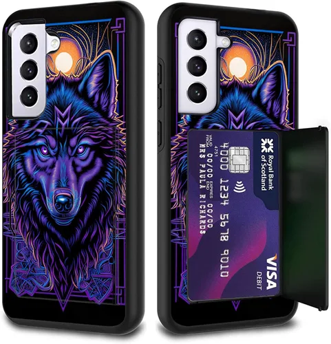 Vista 18 de Funda híbrida de doble capa con función atril para Samsung Galaxy A16 5G de 6.9 pulgadas, diseño de vaca con bandera estadounidense