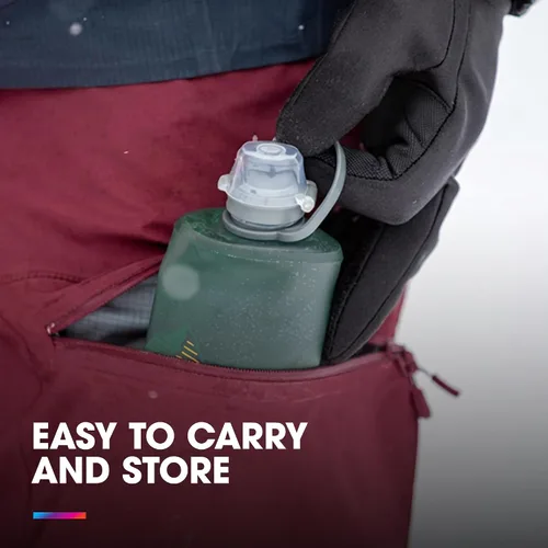 Vista 4 de HydraPak Stow Collapsible Water Bottle (350ml, 500ml, 1L)