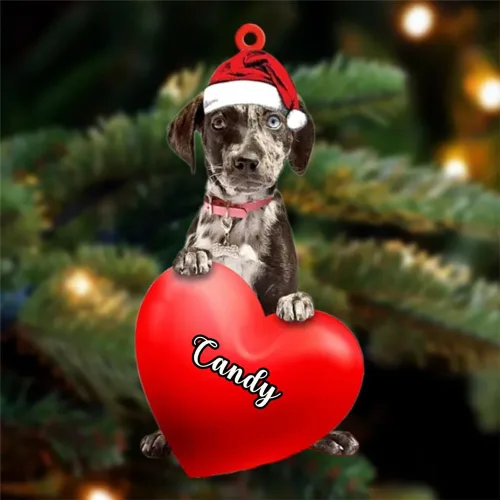 Vista 78 de Adornos de Navidad personalizados para perros, nombre personalizado, adorno de Malamute de Alaska, adornos acrílicos, regalos de Navidad, amantes