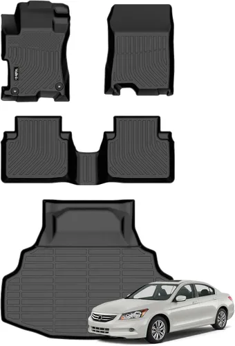 Vista 131 de Alfombrillas para Honda CRV 2002-2006, forros para todo tipo de clima, ajuste personalizado, accesorios duraderos para Honda CRV 2002-2006