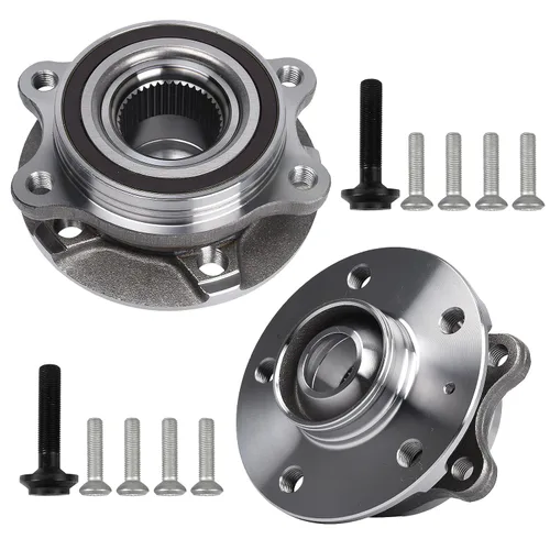 Vista 50 de 512150 2PCS Cojinete de rueda trasera y conjunto de cubo