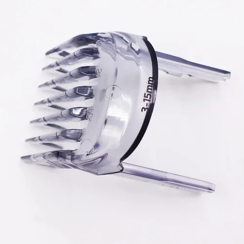 Vista 4 de Peine de plástico para cortapelos HC5610 HC5612 HC5630 HC5632 HC5690 HC5691 HC7650 0.118-0.591 in compatible con Philips, 0.118-0.591 in Razor Hair