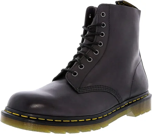 Vista 43 de Dr. Martens, Botas industriales ligeras para mujer Maple Zip con puntera de acero Negro
