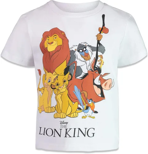 Vista 5 de Disney Lion King Pumbaa Simba Graphic T-Shirts Infant to Big Kid