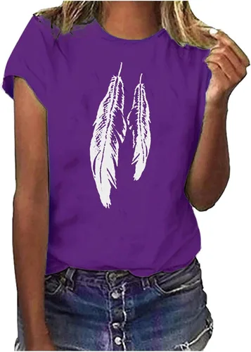Vista 40 de Camiseta con estampado de animales para mujer, camiseta de libélula divertida, linda camiseta de manga corta, blusa de primavera 2023, camisas