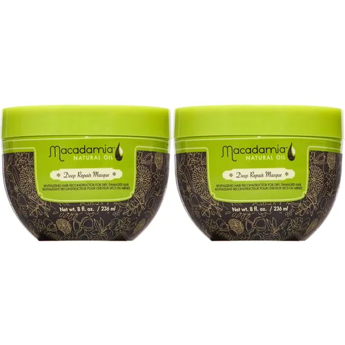 Vista 6 de Macadamia Máscara de reparación profunda de aceite natural, 3.3 onzas líquidas