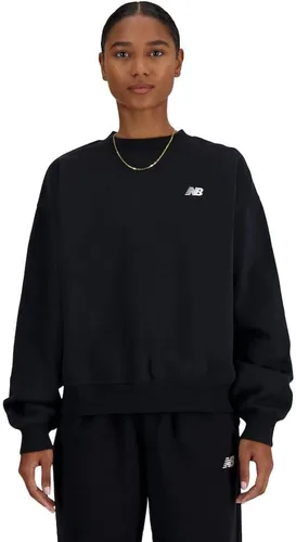 Vista 7 de New Balance Sudadera Sport Essentials de forro polar con cuello redondo para mujer