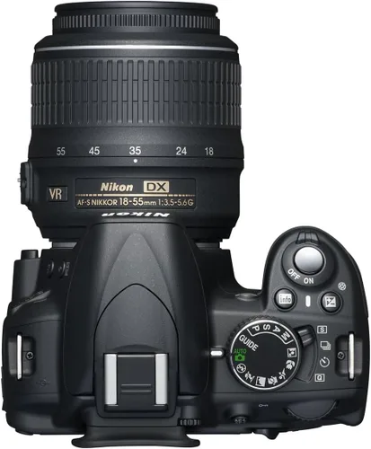 Vista 10 de Nikon D3100 14.2MP DX-Format Digital SLR Kit con 0.709-2.165 in f/3.5-5.6 VR Lens - (negro) [Versión internacional]