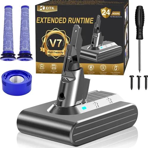 Vista 12 de DTK Reemplazo profesional de 21.6V SV11 para batería Dyson V7