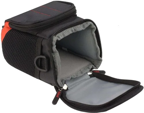 Vista 2 de Navitech Bolso de hombro negro para cámara compatible con cámara digital Canon Powershot SX400 IS